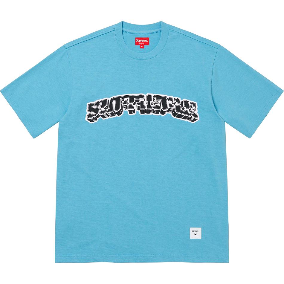 Suéteres Supreme Block Arc S/S Top Azules | Supreme 298MA